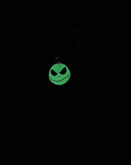 Jack Skellington Glow in the Dark Key Chain ~ Cool ~Metal Dressed Legs~  Pumpkin King ~ Nightmare Before Christmas ~