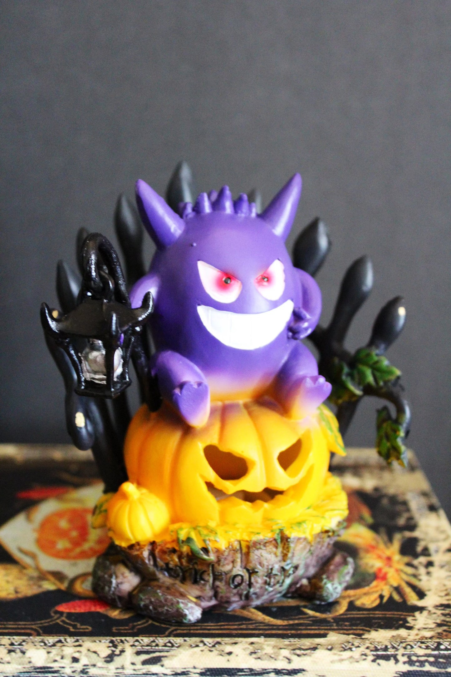 Ganger the Pumpkin King ~ Lights Up ~ Super Cool ~  Collectible ~