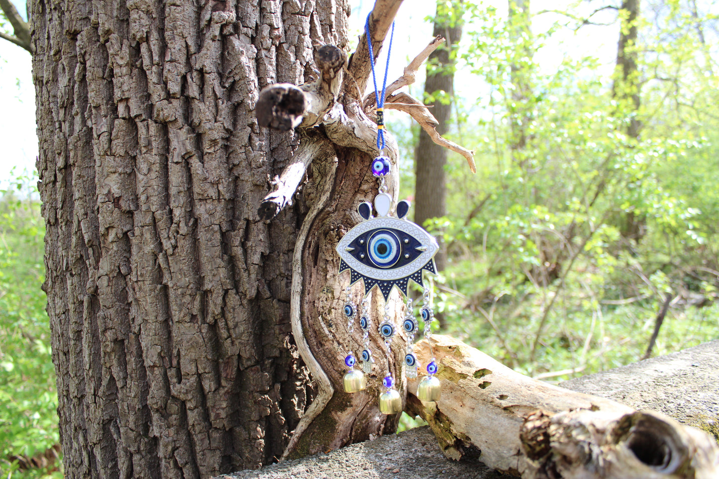 Evil Eye Hanger 13”x4”