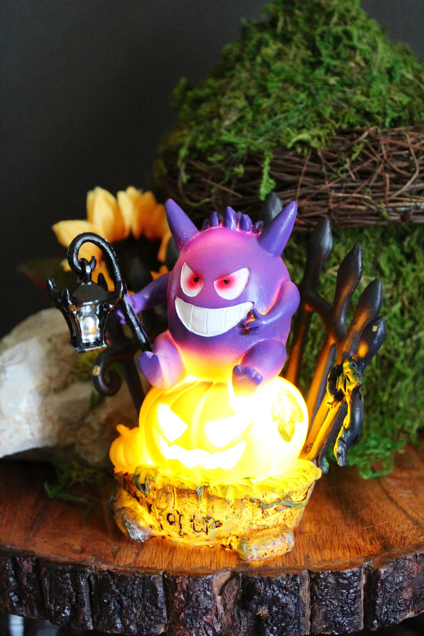 Ganger the Pumpkin King ~ Lights Up ~ Super Cool ~  Collectible ~